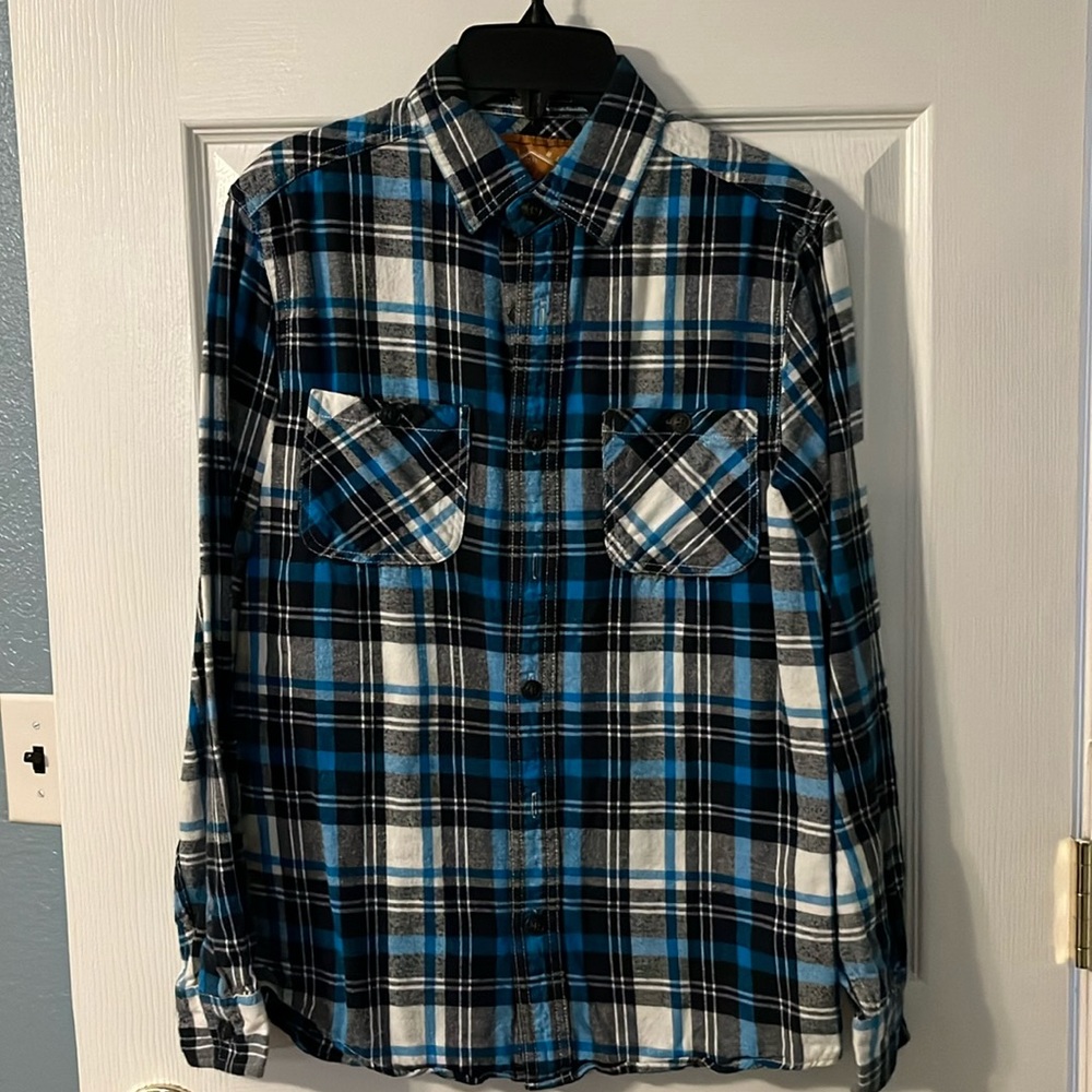 Red Camel Flannel Shirt Size Small